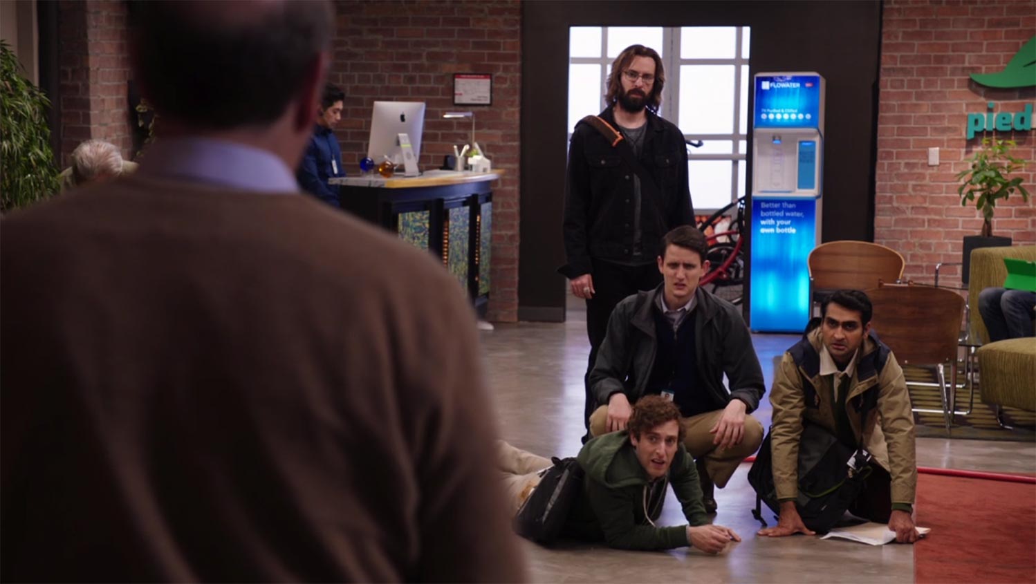 A Flowater hydration station as seen in the hit HBO show Silicon Valley.